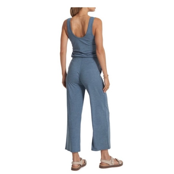 Vuori Falls Jumpsuit Light Azure Heather - Picture 2 of 9